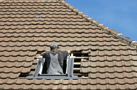 Pose de velux - La Celle-les-Bordes